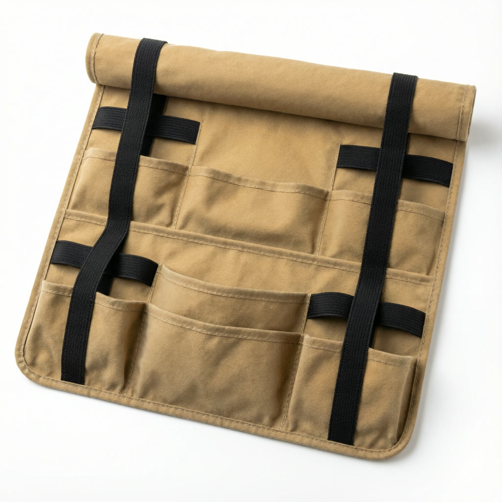 Bike Tool Roll Strap Organizer