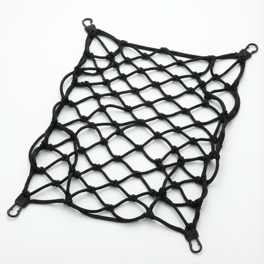 Elastic Bike Cargo Net with Hooks