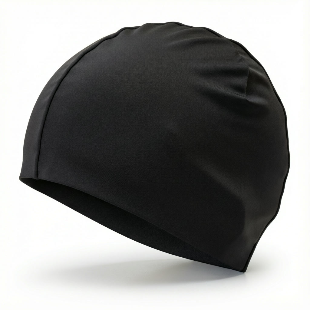 Fabric Swim Cap for Long Hair