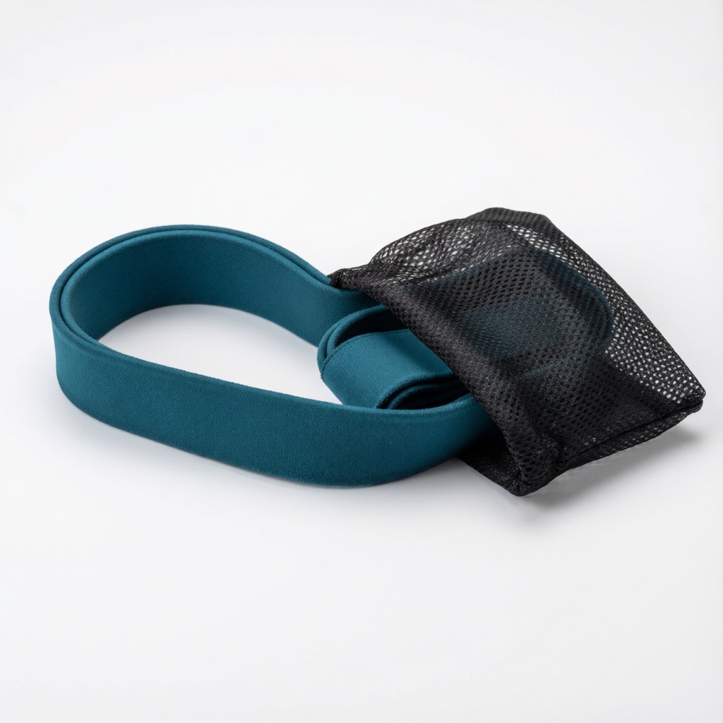 Fabric Thigh Bands with Mesh Carry Pouch