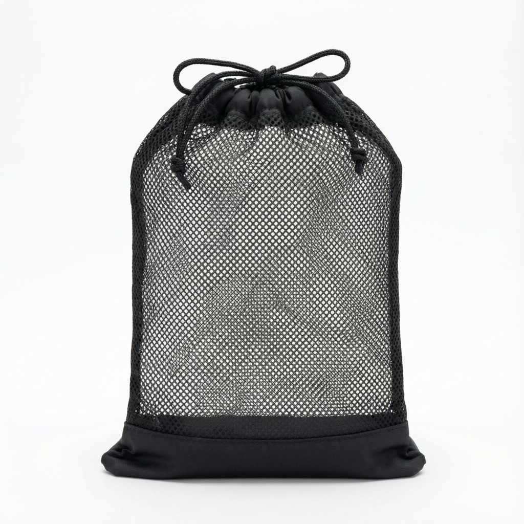 Mesh Swim Gear Bag with Drawstring